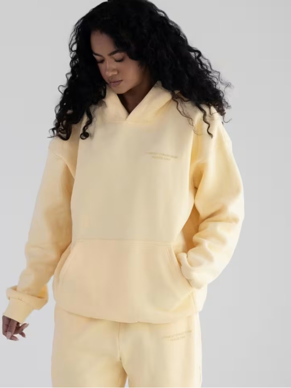 Comfrt Collection hoodie Pastel Canary yellow size 2XL